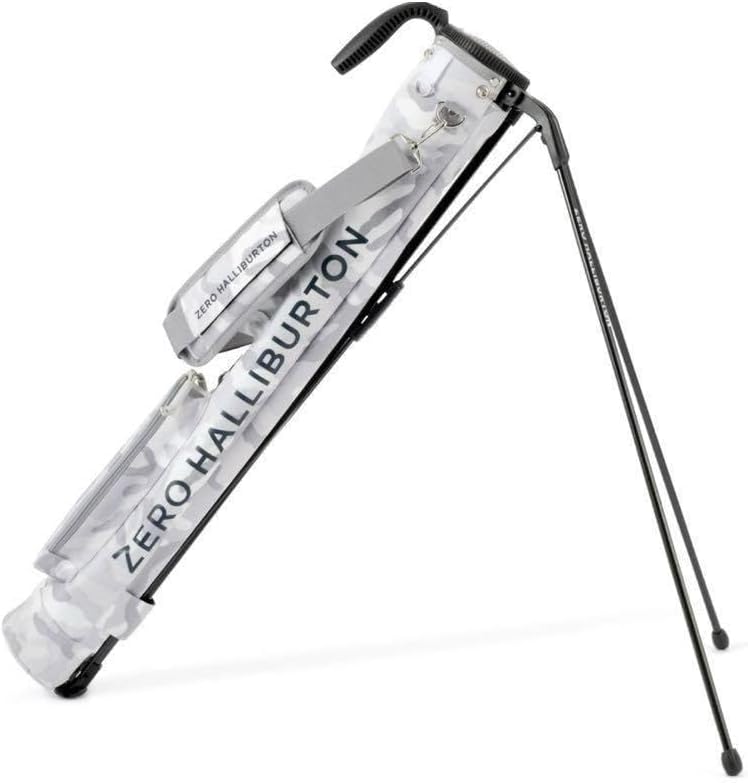 【新品】ZERO HALLIBURTON　セルフスタンドクラブケース　白カモ ZERO HALLIBURTON セルフスタンドクラブケース 白カモ クラブ